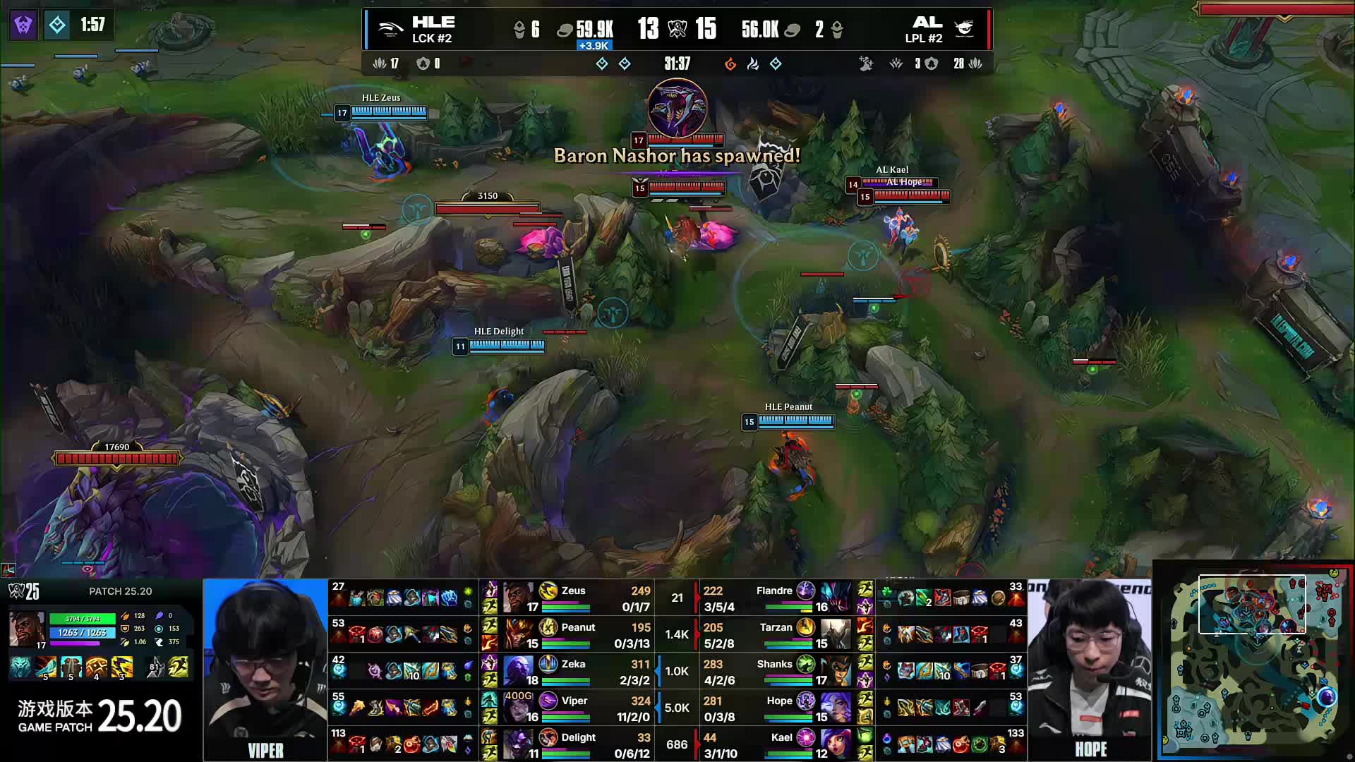 G2对阵Spirit 选手对位数据： Donk 1-9 m0NESY